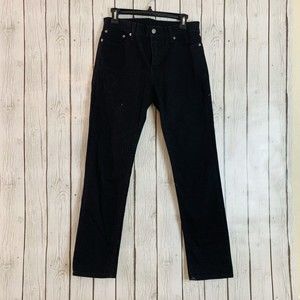 Mens Levis 511 Black Denim Slim Fit Stretch Jeans Size W 30 L 30